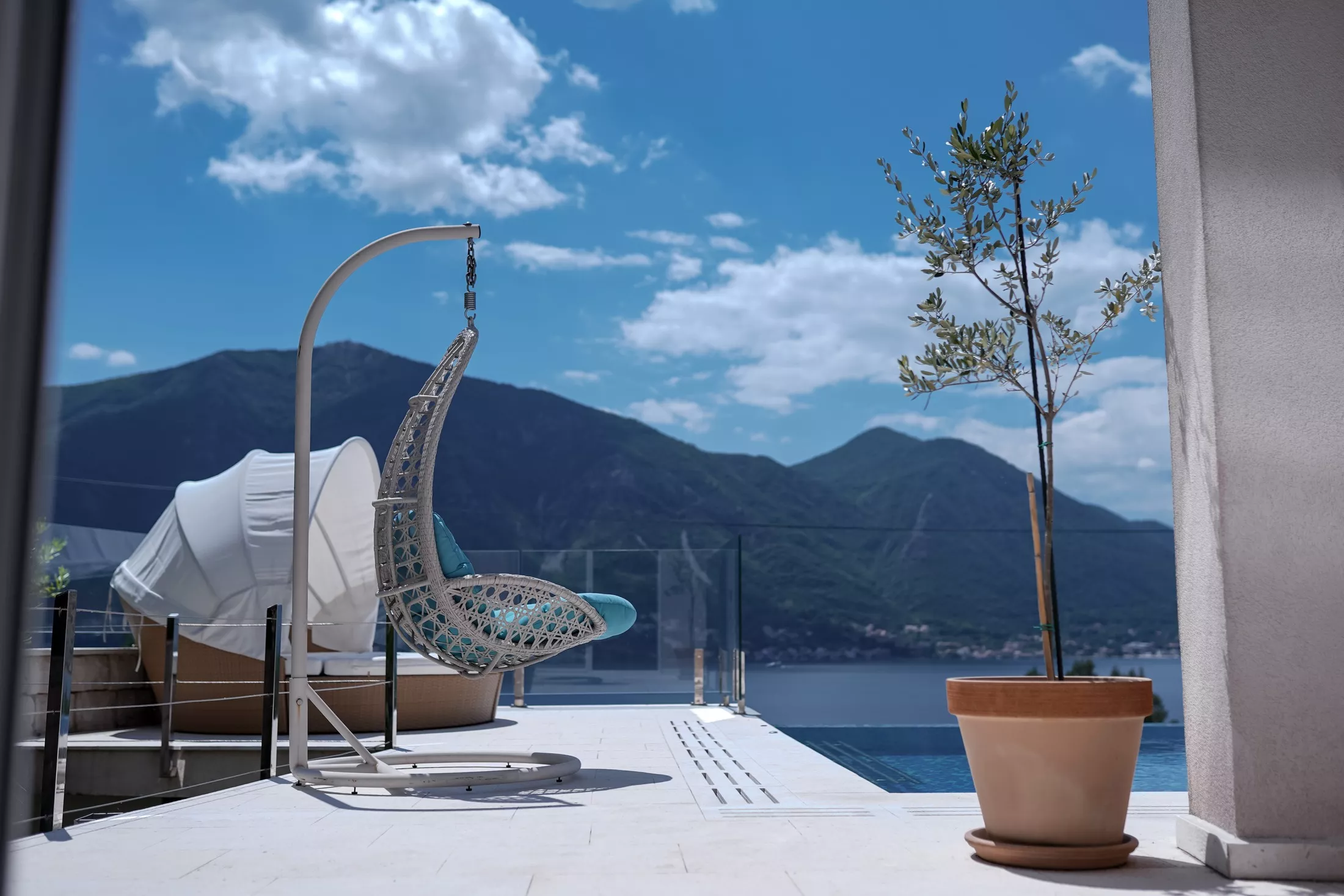 Villa with a Beautiful View of the Sea in Montenegro