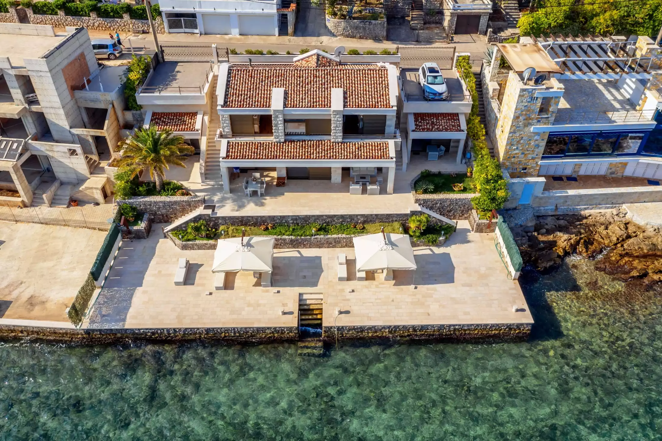 Beautiful Villa on the Open Sea - Moonlight Beach Villa in Montenegro